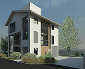 Images of project designs for New Residential designs by Andrew Lashley
